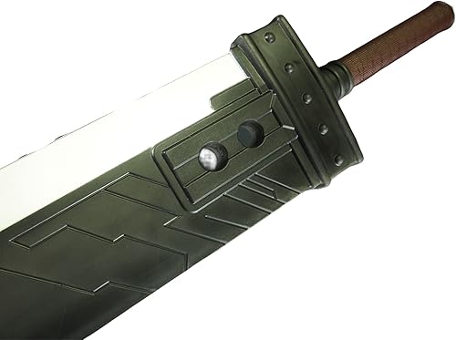 Miniatura 6 de Espada de espuma de fantasía de 42.5 pulgadas, espada de cosplay de anime, espada Buster, espada ancha Zweihander de espuma de poliuretano