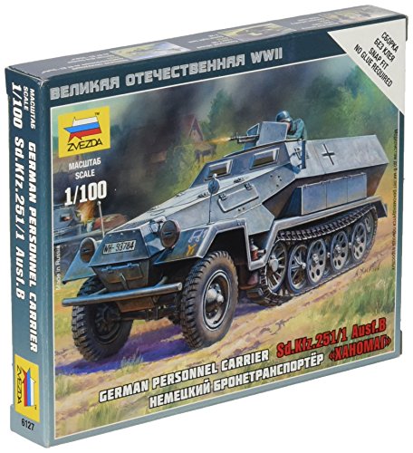 Zvezda - Z6127 - Maquette - SD KFZ 251/1 Ausf B - Echelle 1:100 Cover