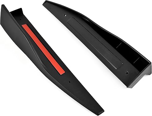 Miniatura 2 de KEWISAUTO Faldón Lateral Panel Rocker Alerón para Ford Mustang Roush 2015+, Divisores Difusor de Faldón Lateral de Coche Winglet Compatible con Ford