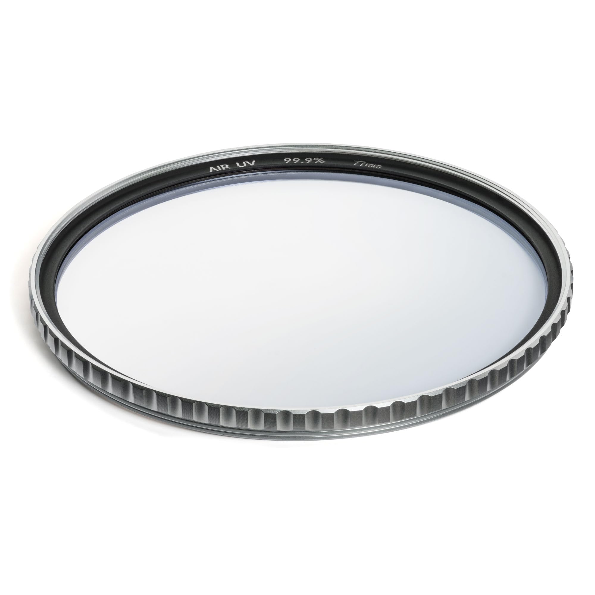 NiSi Filtro Air UV 395nm per obiettivi da 77mm – Trasmissione del 99,9%, rivestimento ULRC a 48 strati per resistenza a graffi, macchie, acqua e olio, e riflettività 0,1%