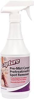 Capture Carpet Cleaner Soil Release Pre-Mist 24 Ounce - Loosens the Toughest Dirt