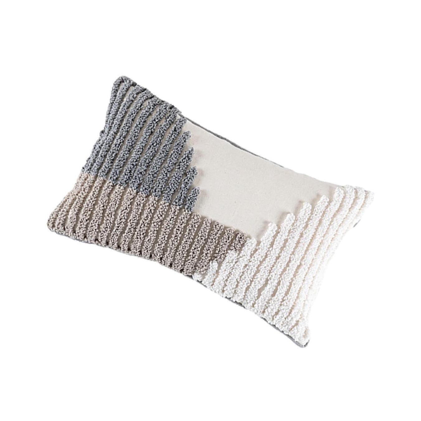 Zambuph Elegant Tufted Handmade Throw Pillow Case Luxurious Bed Cushion Cover Pillowcase Home Chair, 30x50cm, 18 x 18 in 12 x 20 in