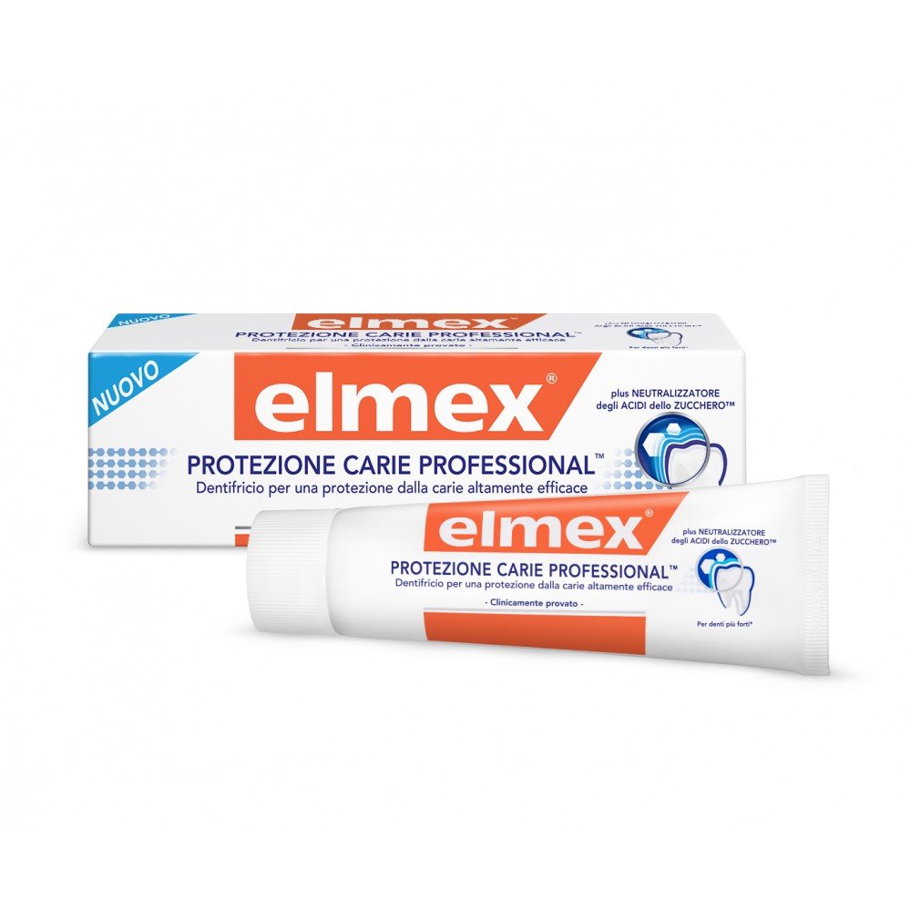 ELMEXProt Carie Profes Toothpaste 75ml Unflavored Tube