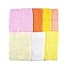 Pack of 7 9 Inch Handmade Baby Girl Silk Crochet Tutu Tube Top Chest Wrap for Toddler Infants(AID04-A)