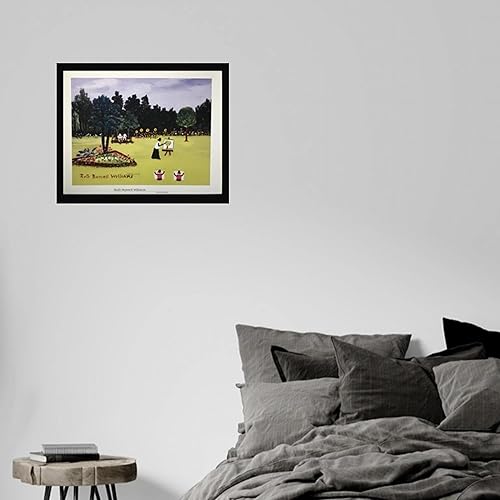 Miniatura 5 de Ruth Russell Williams - Póster enmarcado para decoración de pared afroamericana, obra de arte de historia negra, 22 x 28 pulgadas (lienzo como