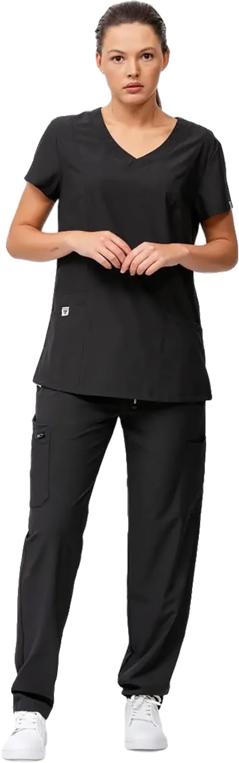 Pantalón Sanitario Mujer y Hombre Pijama elástico Slim FIT Médico Enfermera Dentista Estética Veterinaria Unisex