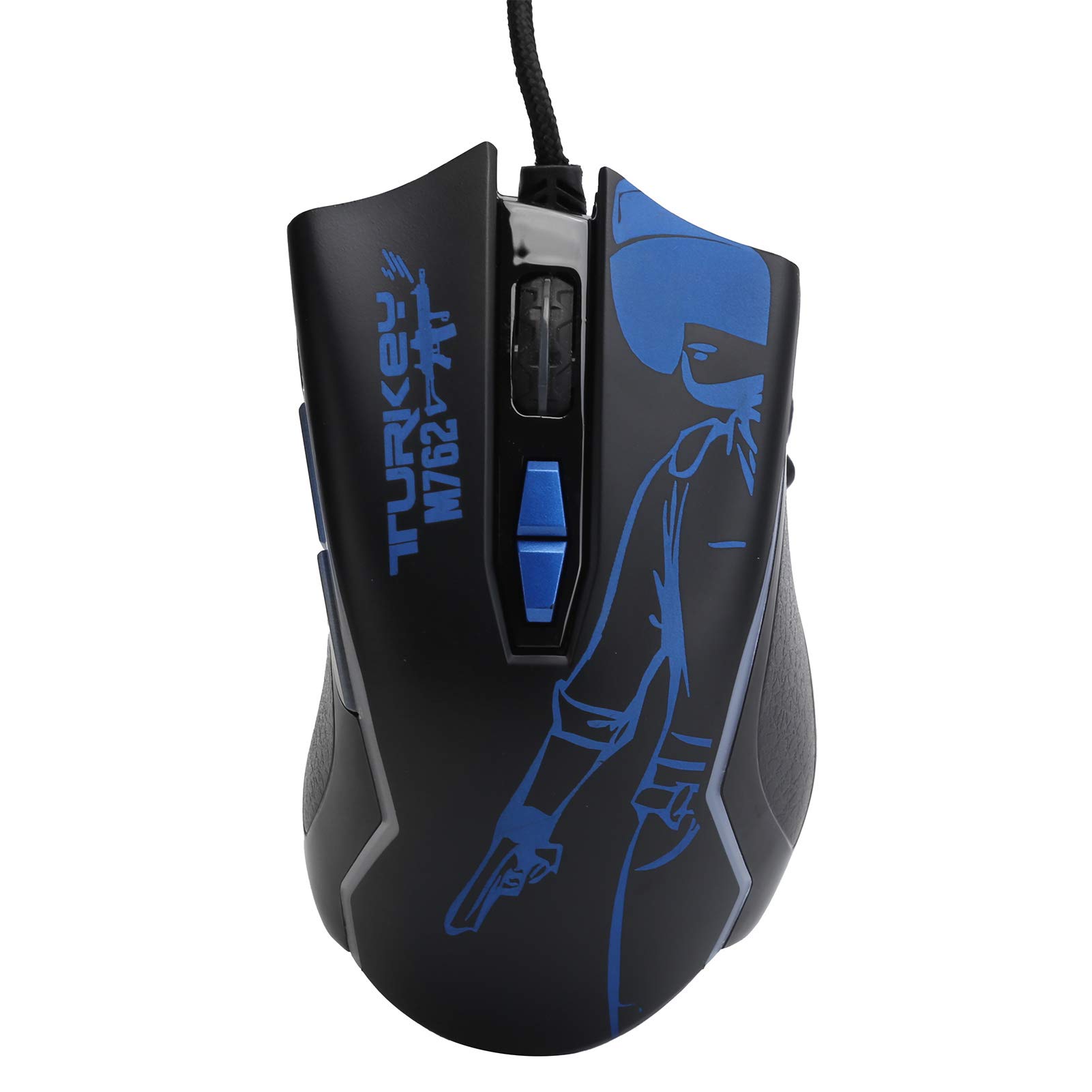 Sades Scythe Gaming Mouse con Cavo 4000 dpi Regolabile, 11 RGB Retroilluminazion Sades Scythe Gaming Mouse con Cavo 4000 dpi Regolabile, 11 RGB Retroilluminazion