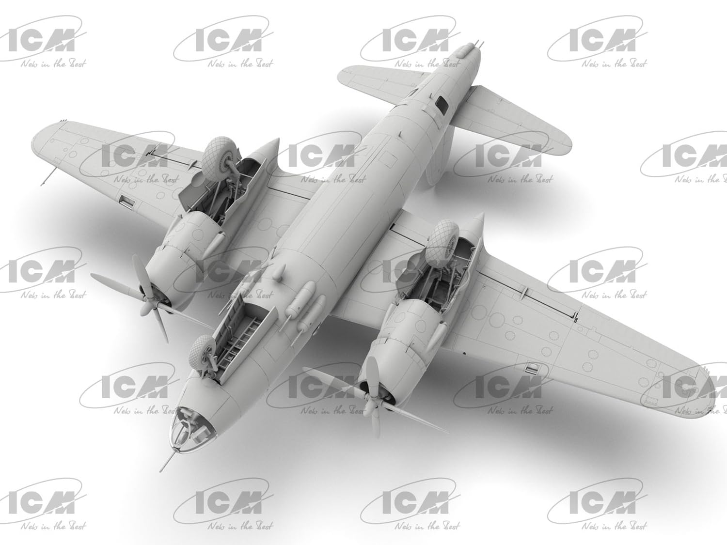 ICM 48323 - 1:48 B-26G Marauder, WWII American/France Bomber - Neu