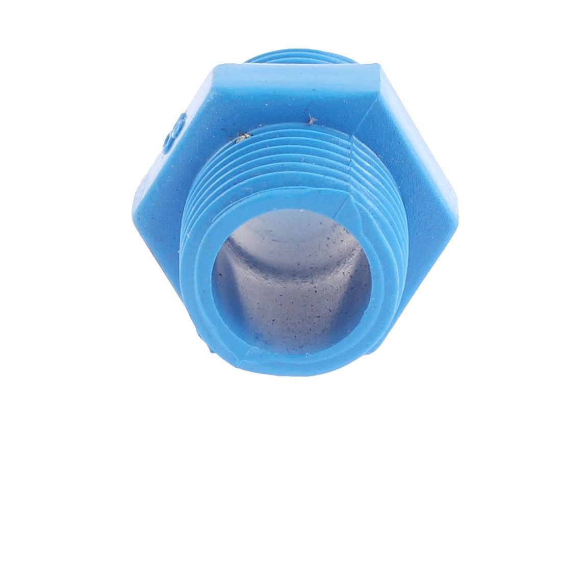 PATIKIL G1/2 x G1/2 Maschio Filettatura Tubo Adattatore Raccordi, 2pz Esagonale Nipplo Tubo Raccordo per Acqua Serbatoi, Argento Tono