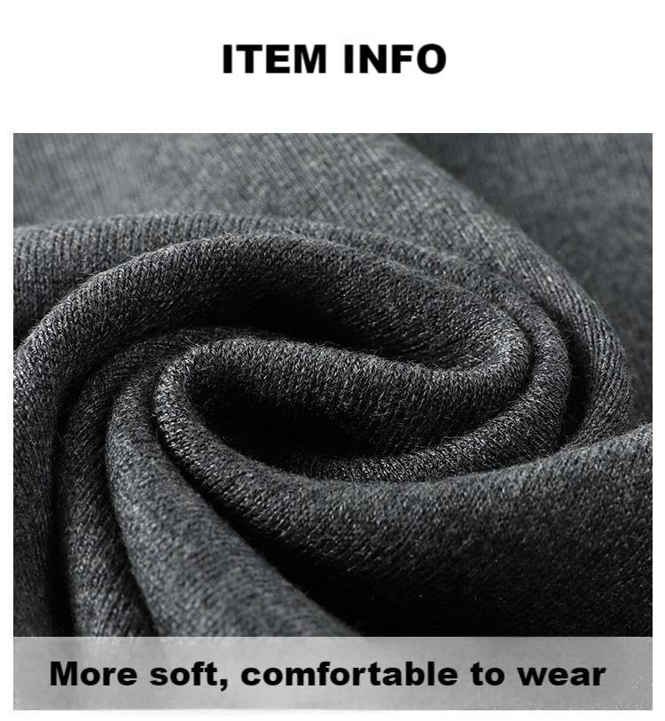 Warm Wool Scarf, Charcoal Gray, 70 x 12 in (Warm Gray)3