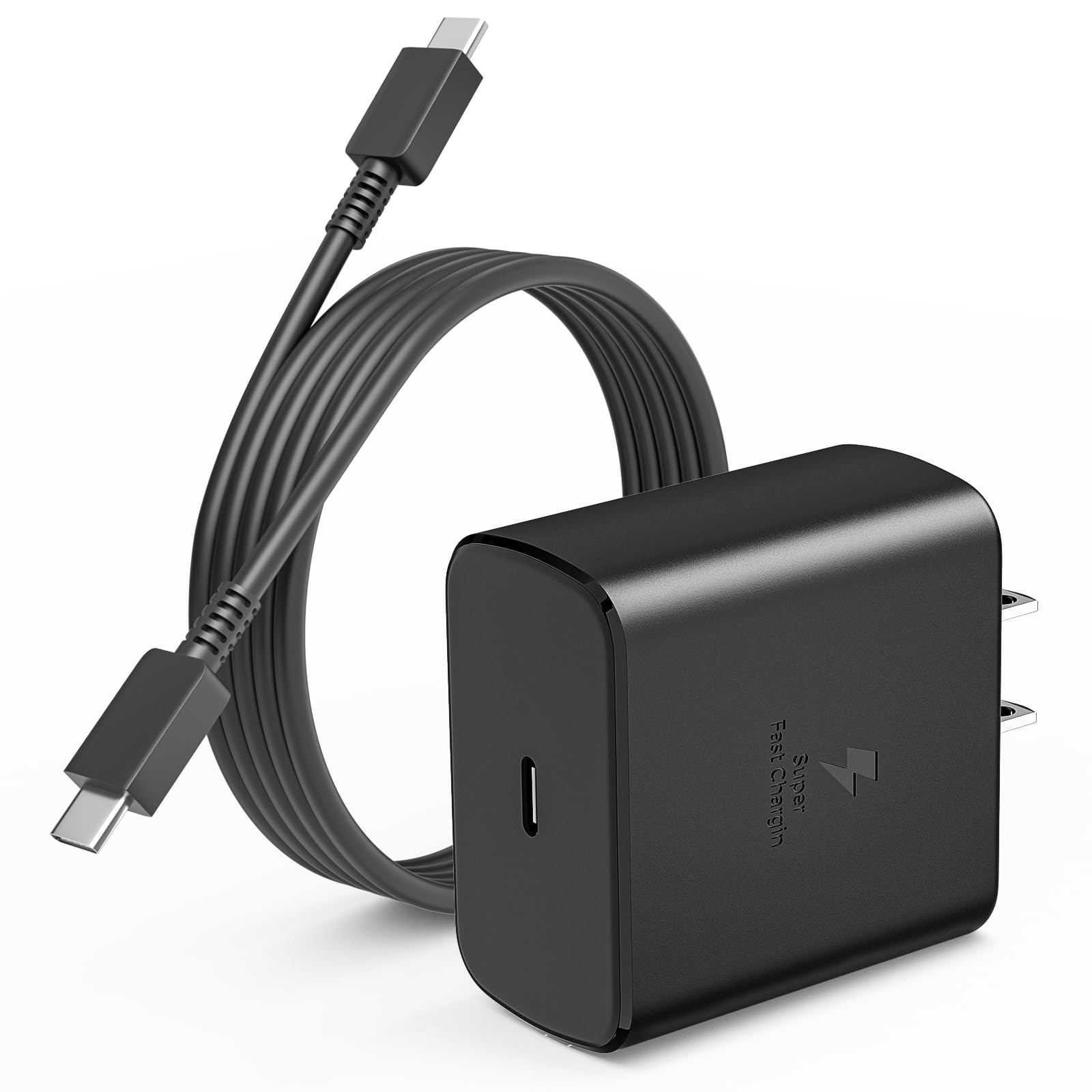 Amazon.com: 45W 快速充電器,適用於Samsung Galaxy S24 Ultra