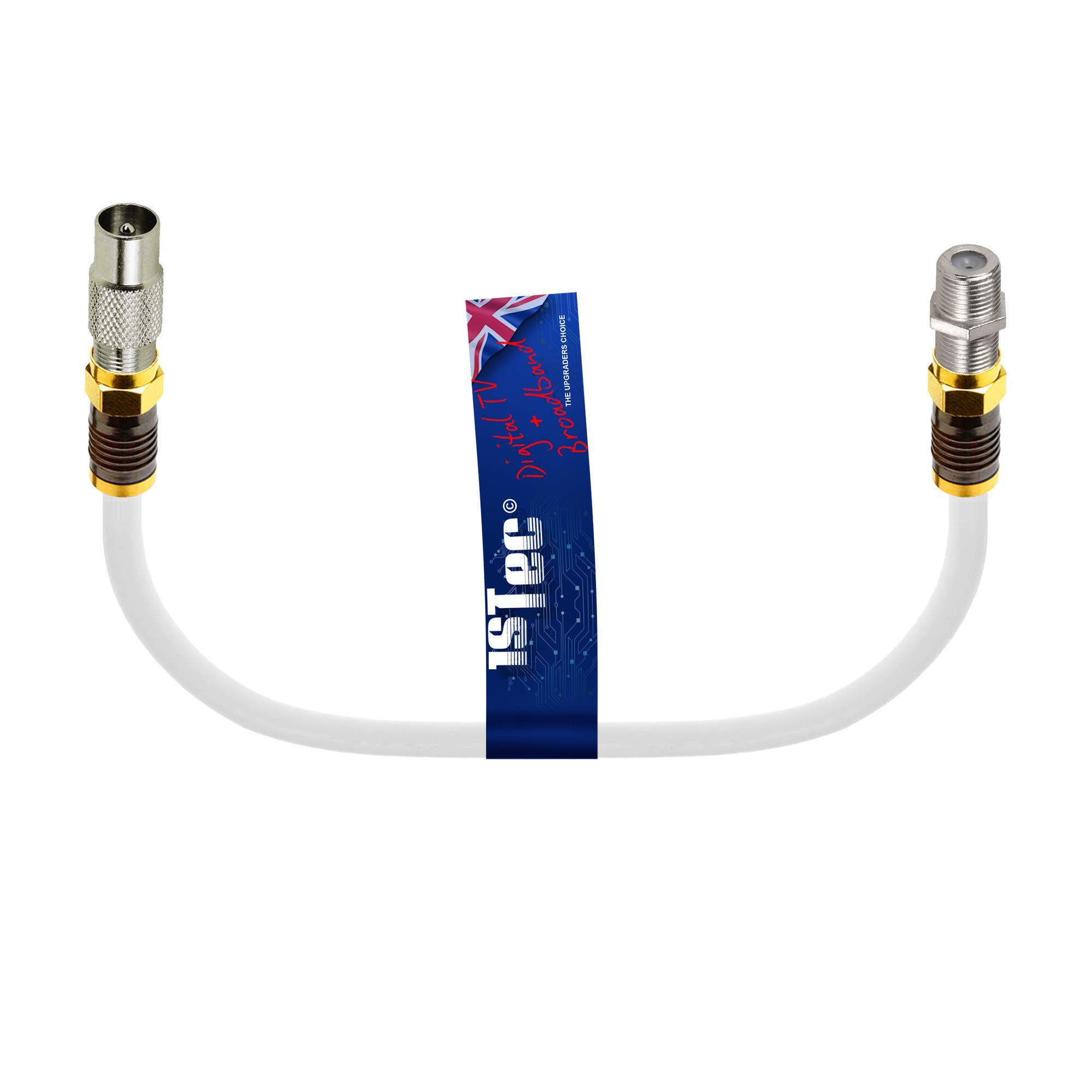 Buy 1STec Short TIVO Digital Set Top V6 Box Small Replacement IEC Cable