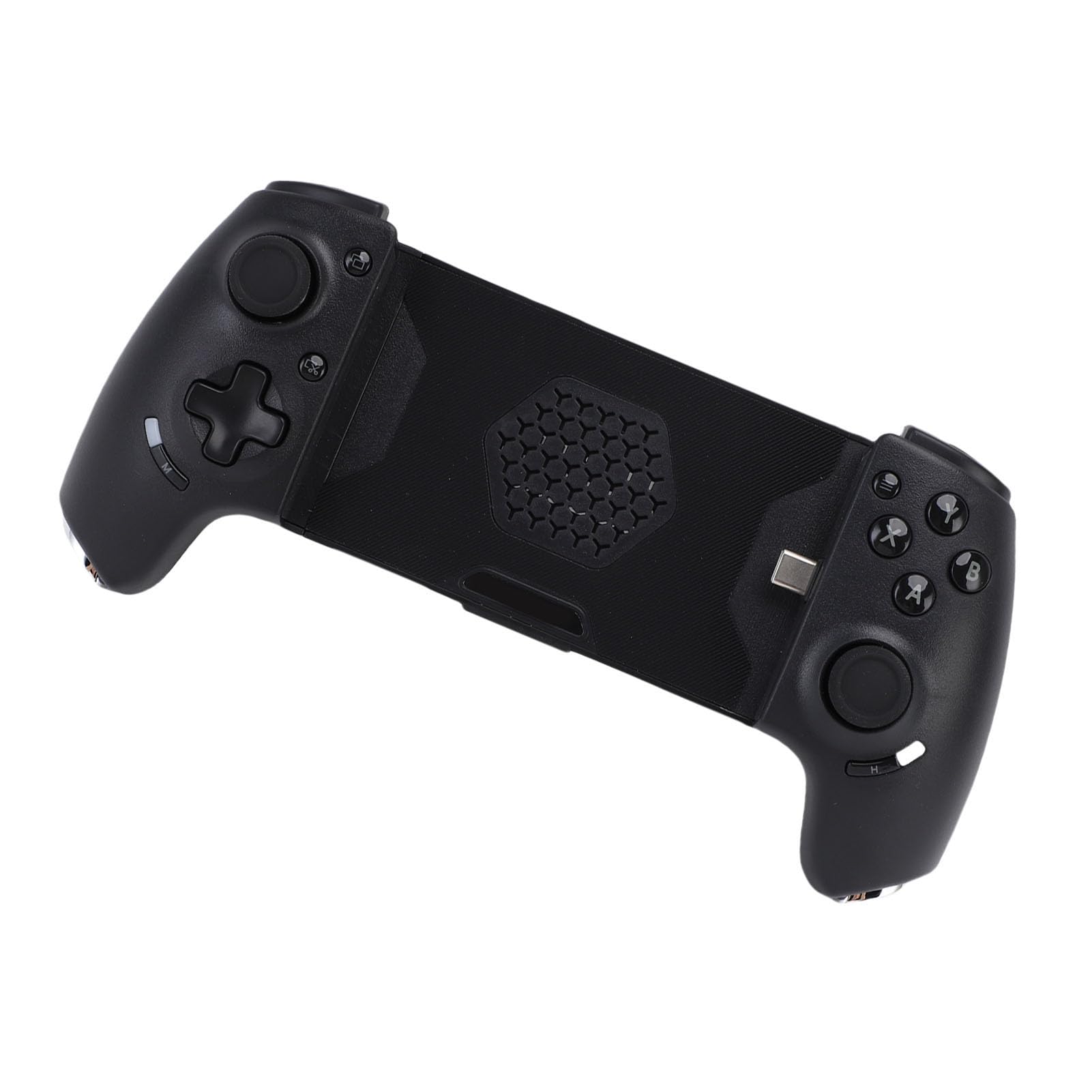 Erchineko Mando para Juegos Móviles, Mando Bluetooth, para Teléfono Inalámbrico Bluetooth 5.3, USB C, con Cable, Gatillo Hall, Función, Mapeo de una Tecla, Carga Simultánea para