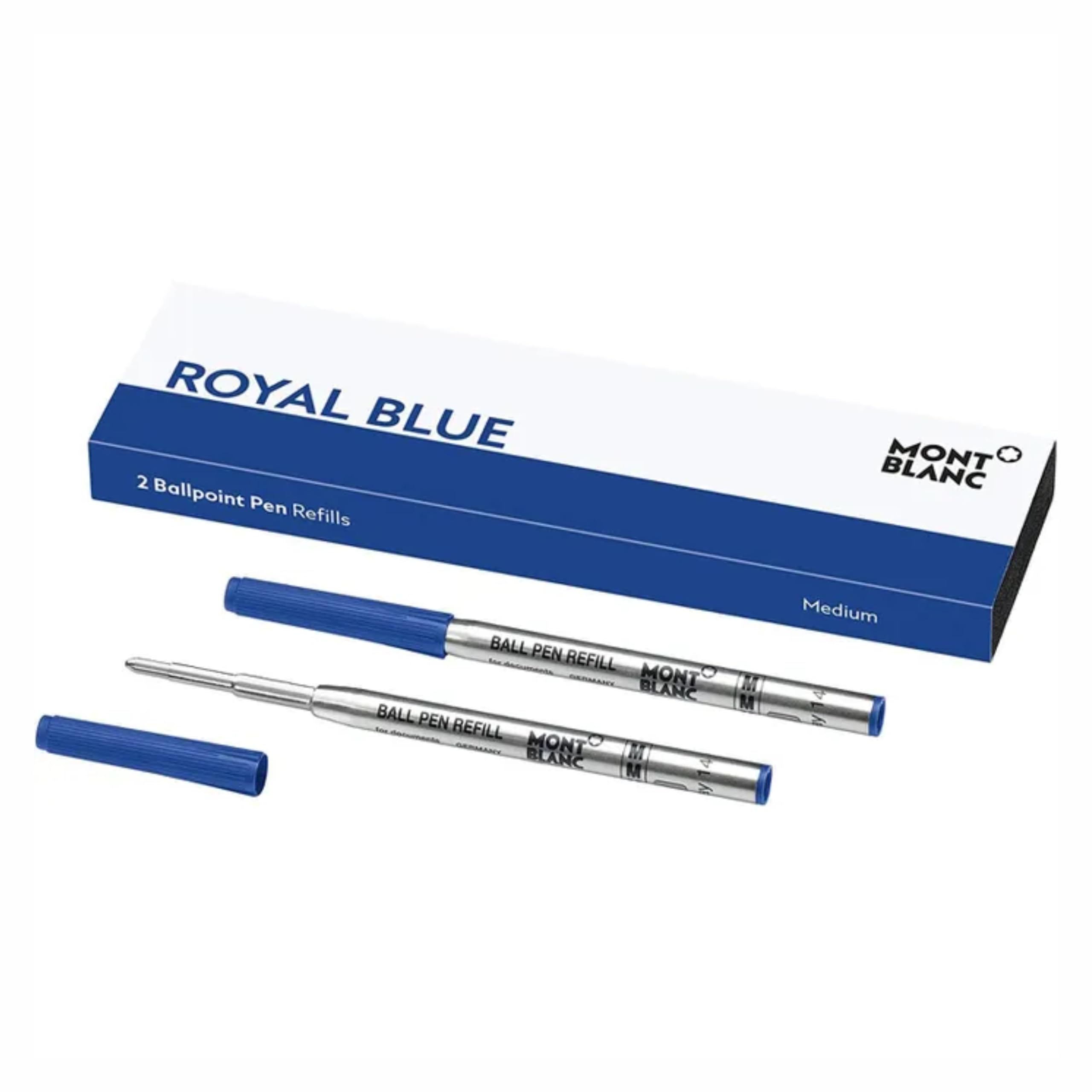 MONTBLANC REFILL BP M 2x1 ROYAL BLUE PF brand