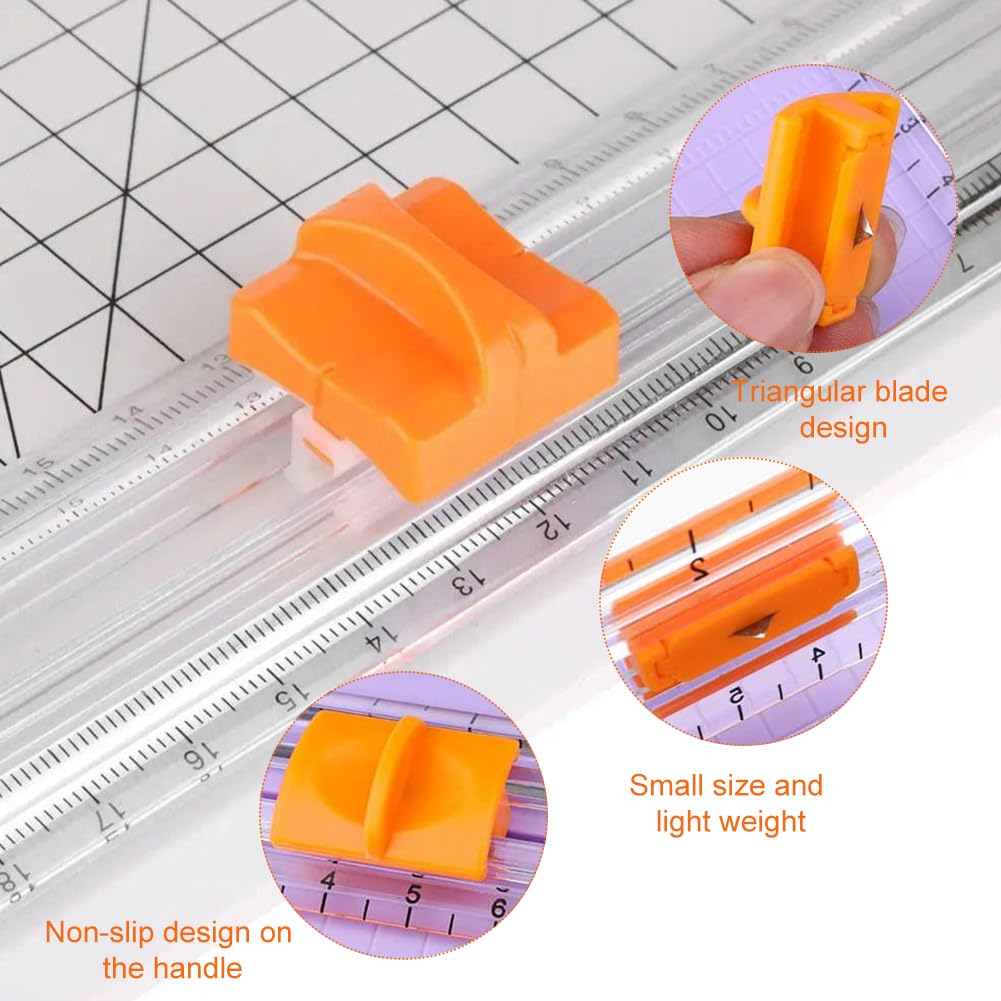 Lot De 8 Lames De Rechange Pour Coupe-Papier - Lames Tranchantes Pour Massicot A4 Photos Et Documents
