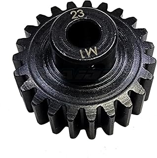 Harden Steel 23T Pinion Motor Gear for Traxxas 1/6 XRT 78086-4 1/10 Maxx 89086-4 Replace 6481X