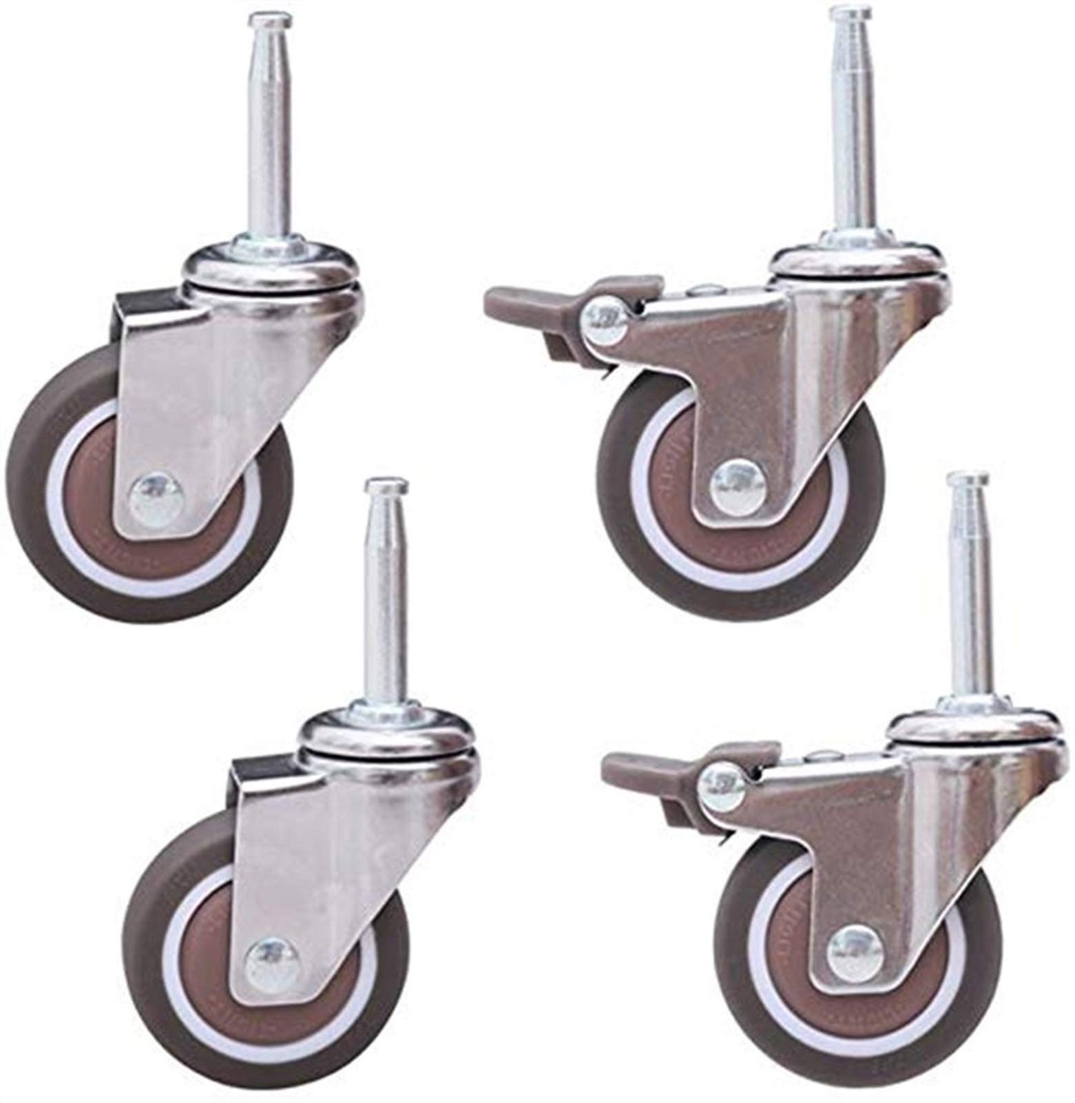 Roulettes de meubles 50mm silencieuses pour déplacer facilement vos fauteuils de salon