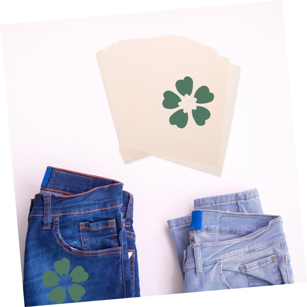 OSALADI 100blätter Sublimations-transferpapier Druckpapier Zum Selbermachen Wärmeübertragungspapier Transferpapierbögen Für Kleidung Wärmeübertragungsmaterial T-shirt-transferbögen
