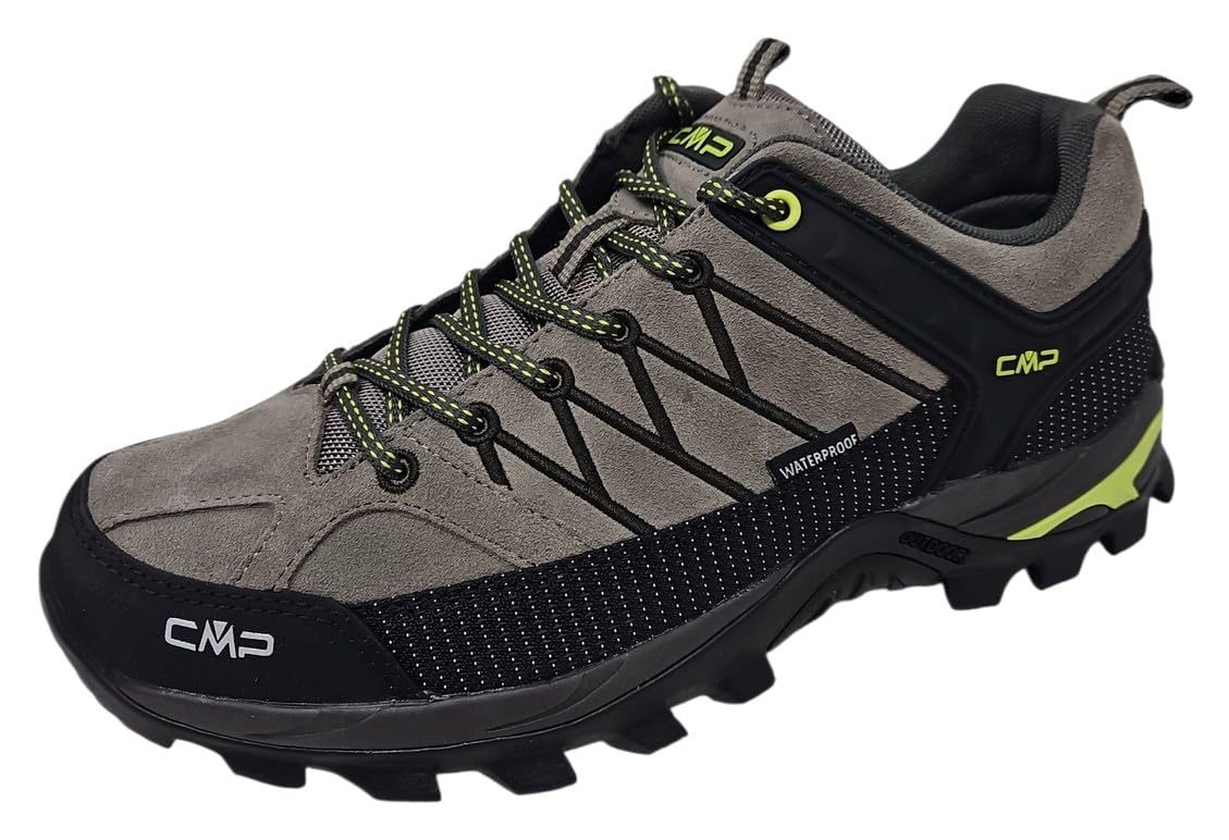 CMP Men's Rigel Low Trekking Shoes Wp Hiking, Deserto-Apple, 9 UK