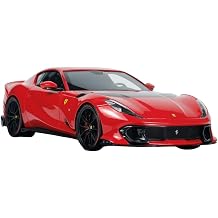 Scale Diecast Metal Model Toy 1 18 for Supercar Series 812 Standard Red Resin Car Model Ornament Die-cast Collection for Display or Collectible