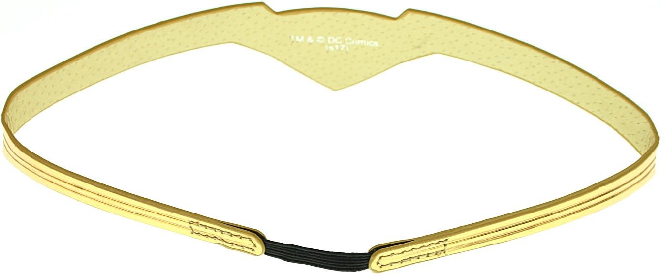 DC Comics Wonder Woman Gold Tiara Movie Superhero Costume Cosplay Stretch Band - Image 2