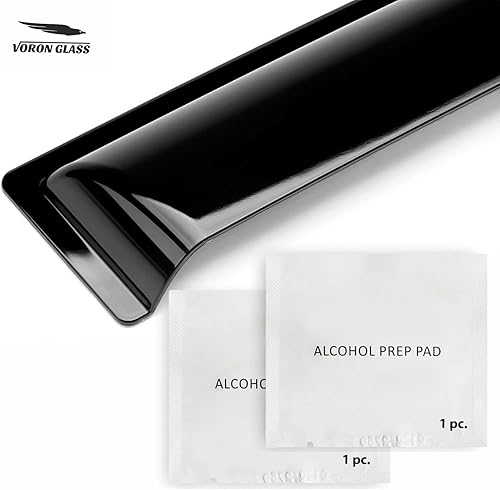 Miniatura 7 de Voron Glass Protectores de lluvia extra duraderos con cinta adhesiva para Jeep Grand Cherokee L 2021-2026, deflectores de ventana, viseras de