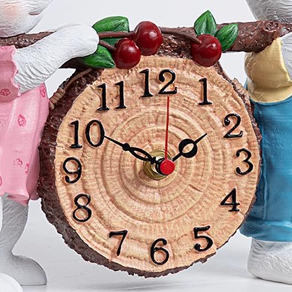 Décorative Horloge de Table personnalité Horloge créative Petite Horloge de Table Maison Chambre décoration Table silencieuse pour Bureau Chambre Table