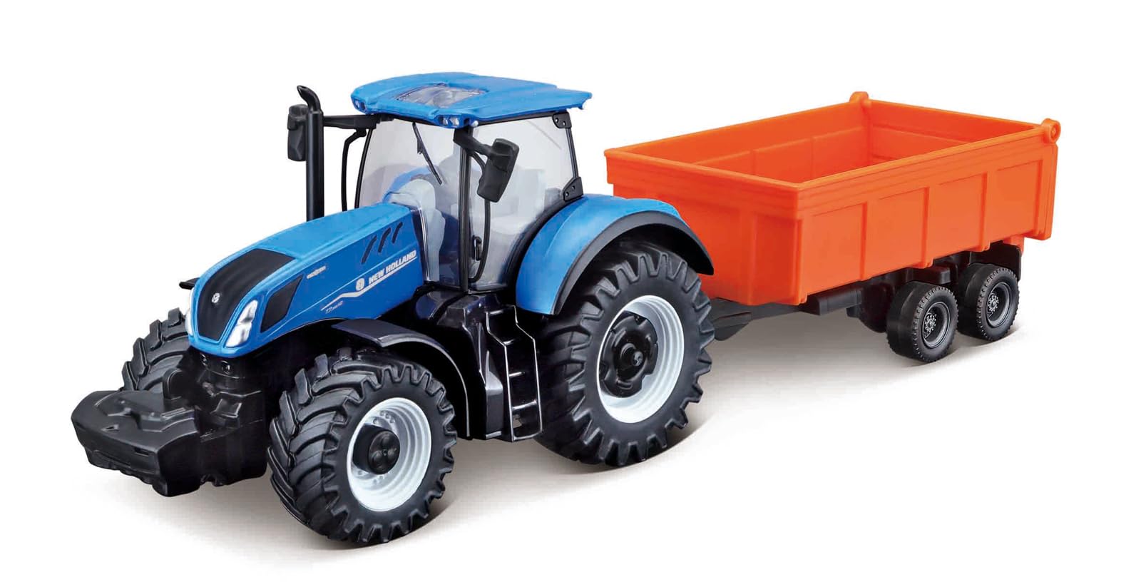 Tractor New Holland T7.315 + Trailer Bburago