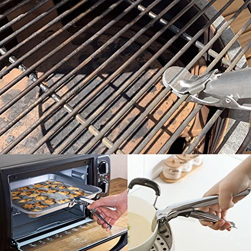 MOASKER Universal Grill Gripper Cooking Grate Lifters for Big Green Egg