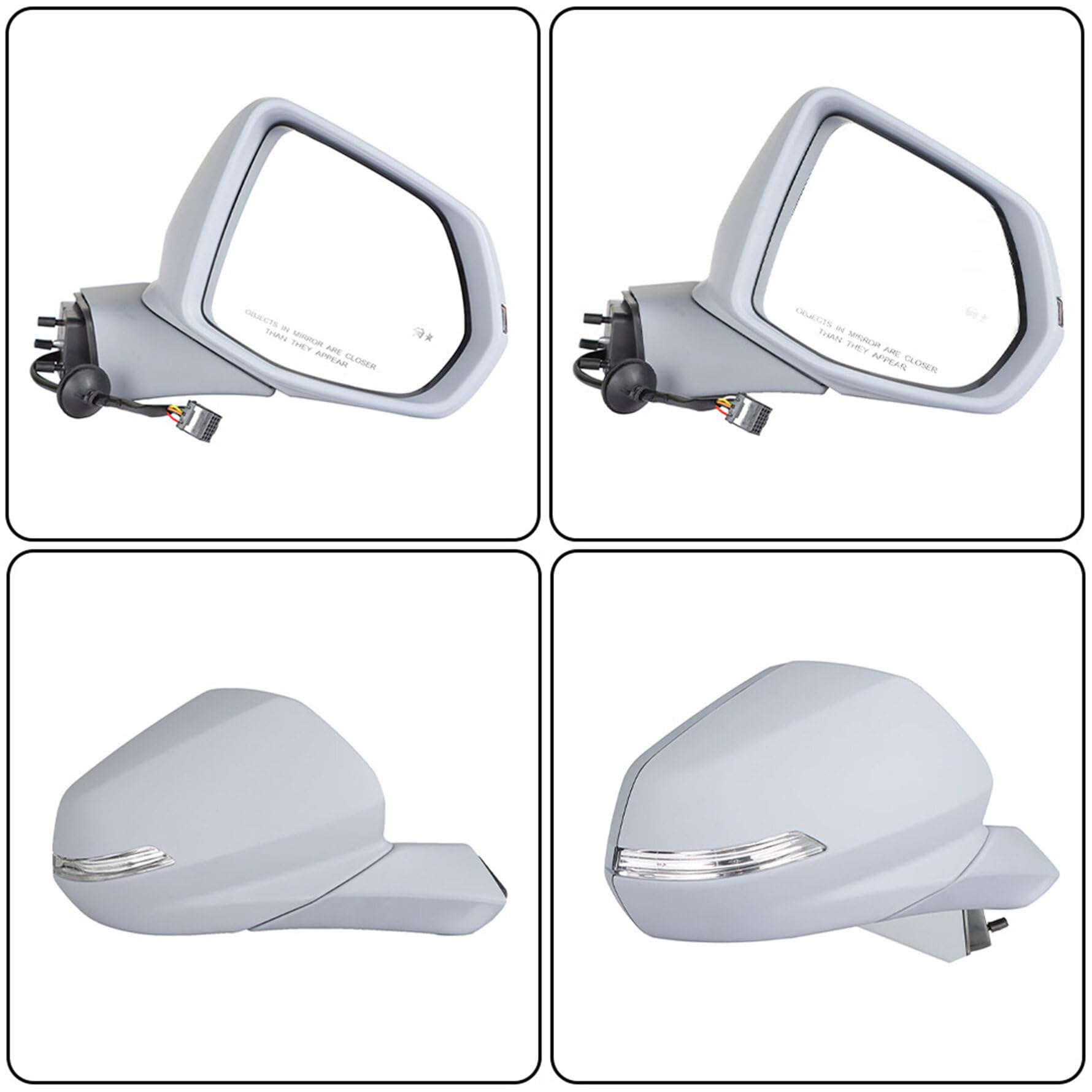 Amazon.com: munirater Right Passenger Side Mirror Power Heated  