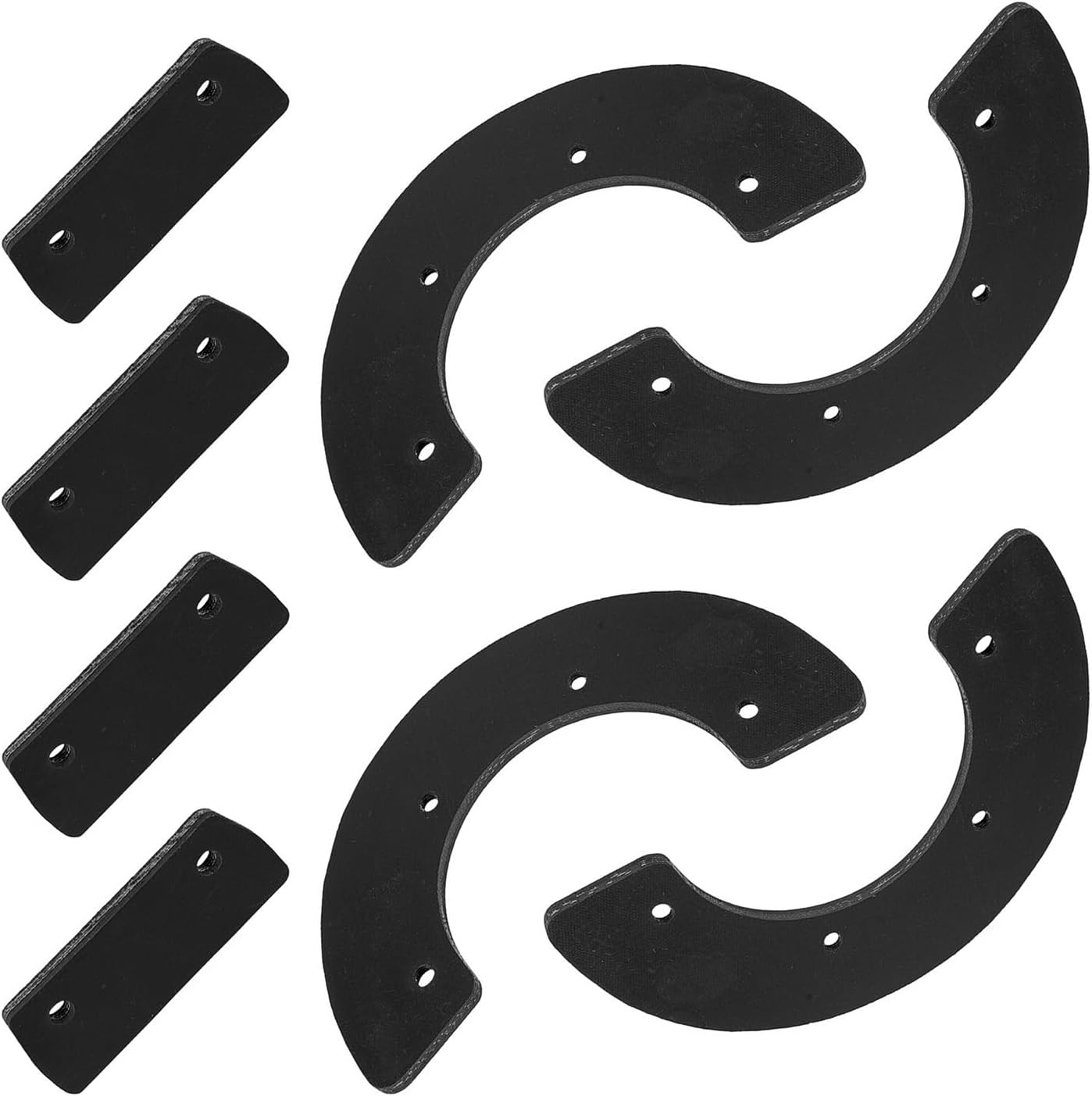 Compatible with Rubber Auger Paddles & Scraper Bars (4) Pack for Honda 72521-730-003 PrKalc22088