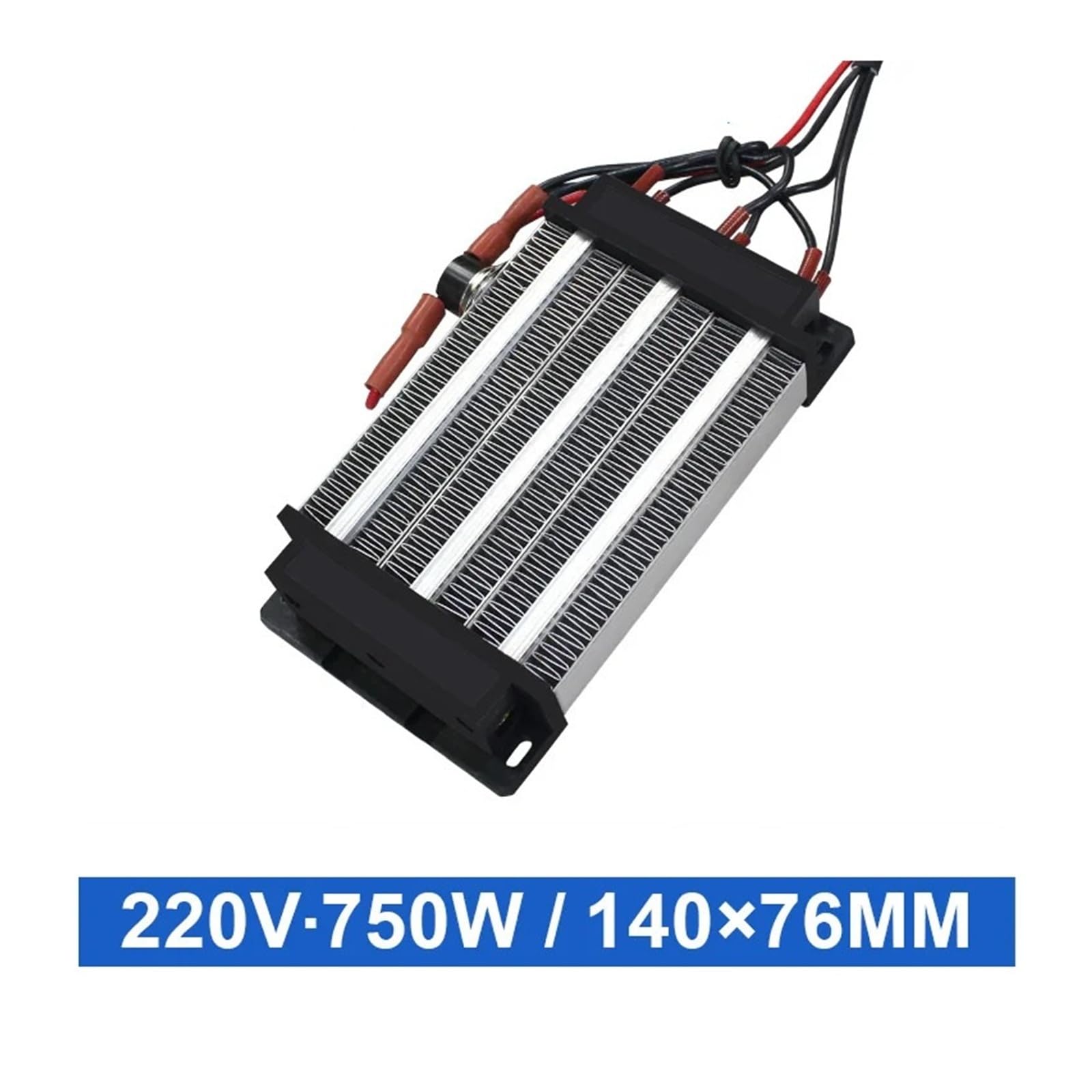 Calentador De Aire Cerámico PTC, 220 V, 750 W, Piezas De Repuesto For Calentador De Aire PTC, Termistor, Elemento Calefactor 96A3, 140 X 76 X 26 Mm