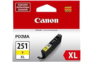 Canon 251XL Printer Ink Cartridges - Yellow