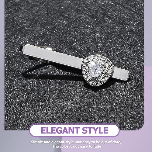 Alfiler para cuello de camisa VALICLUD y pasador de corbata para hombre 3