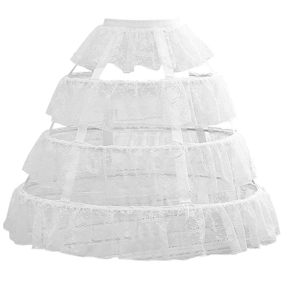 Jupon en dentelle Lolita réglable pour éviter l'affaissement des jupes de cosplay