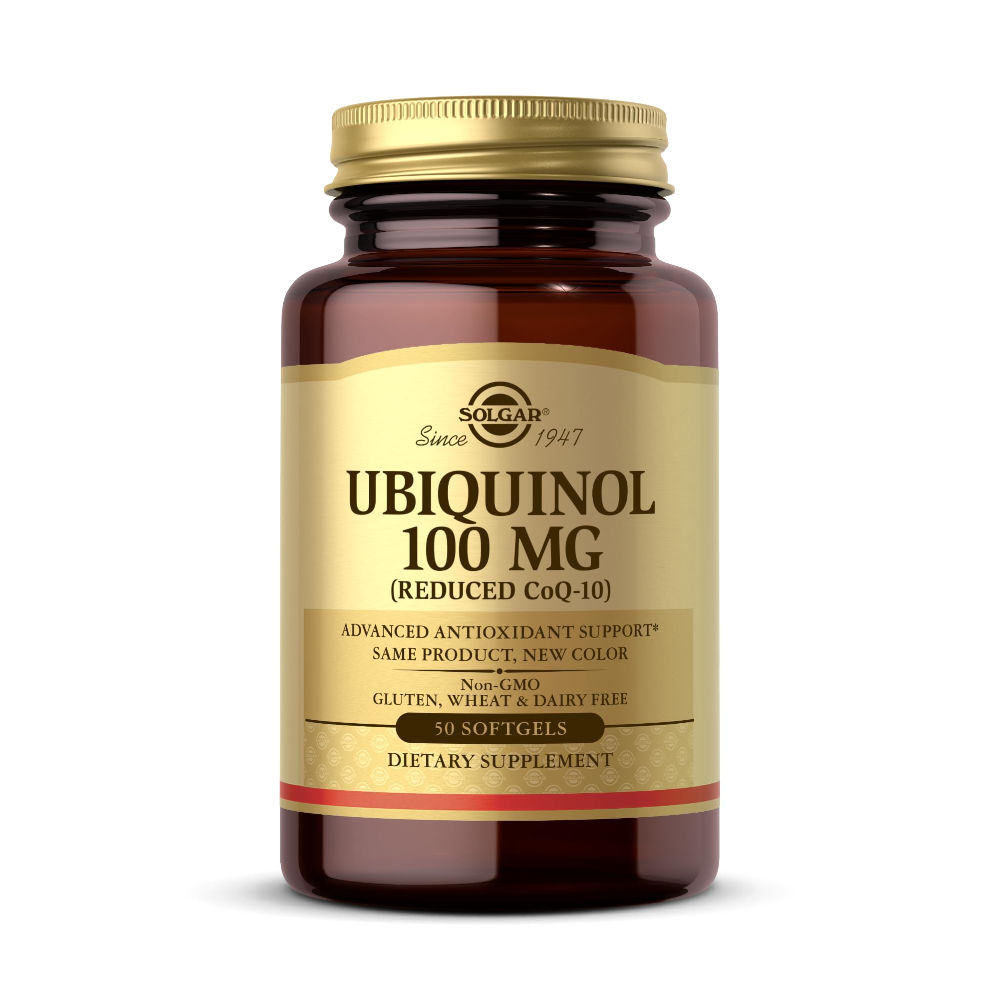 Solgar Ubiquinol 100 mg | Antioxidante Celular | 50 Cápsulas | Forma reducida de CoQ10 · Fácil absorción · Ideal a partir de los 50 años · Cápsulas blandas
