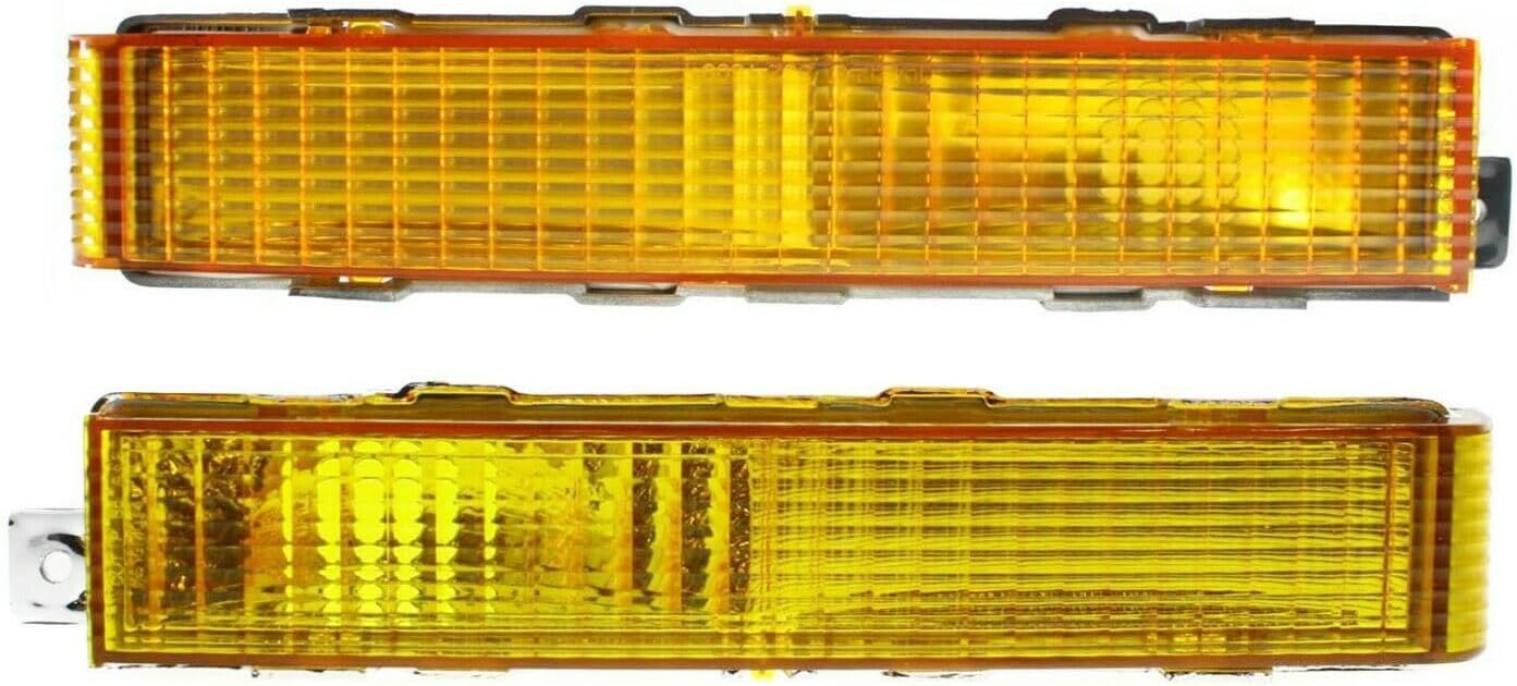 2pcs Signal Light Left Right Side Amber Lens Signal Lamp Turn Plastic Lens 918734 13448942 918733