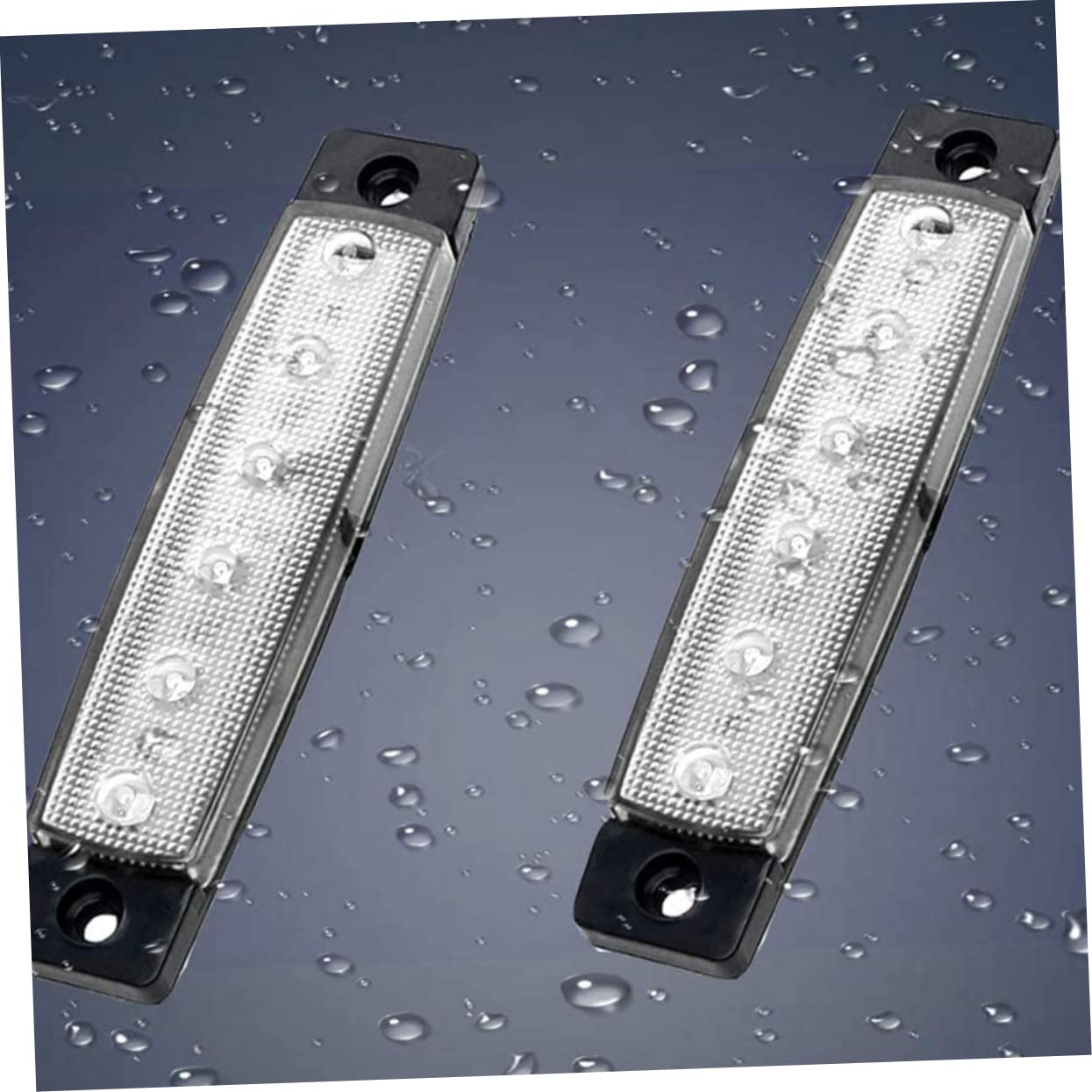 Sosoport 3 Set Di Luci Per Barche Marine Luci Di Poppa A Led Per Kayak Canoa Barca Da Pesca Yacht 6 Pezzi * 3