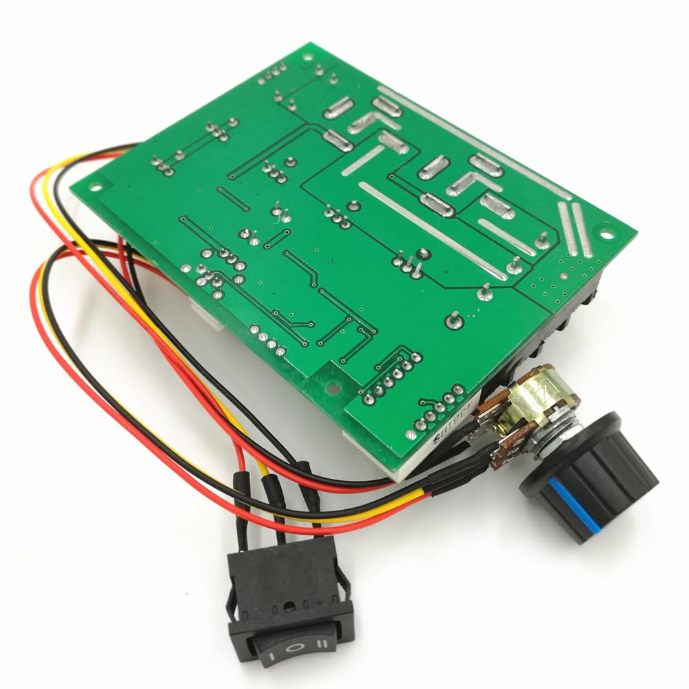 2PCS Regolatore di velocità del motore Dc, Controller motore Dc10-50v, Pwm Interruttore di controllo motore reversibile, Interruttore driver motore reversibile