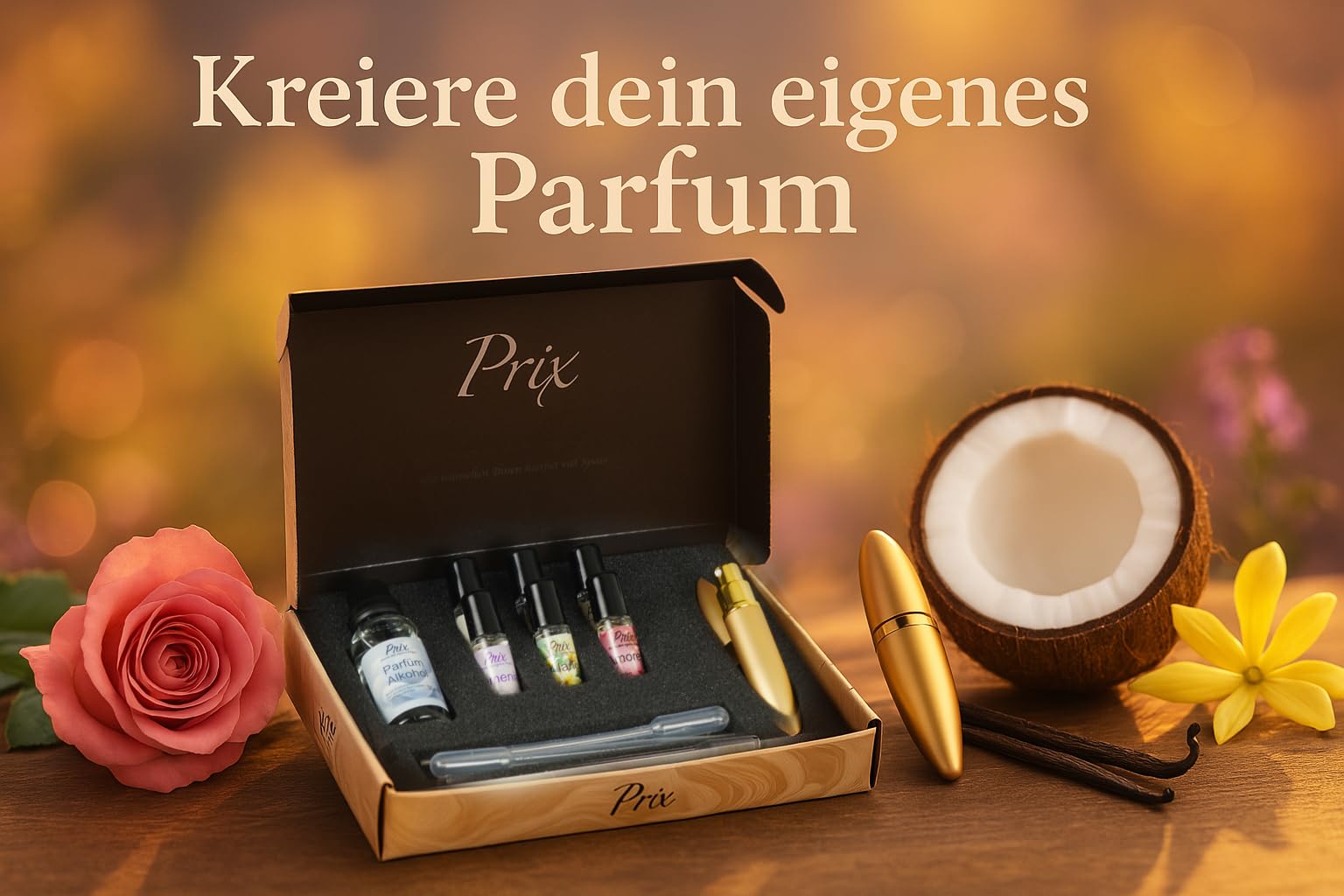 Prix Parfüm selber machen erwachsene Geschenk- Set Duft (für Damen)