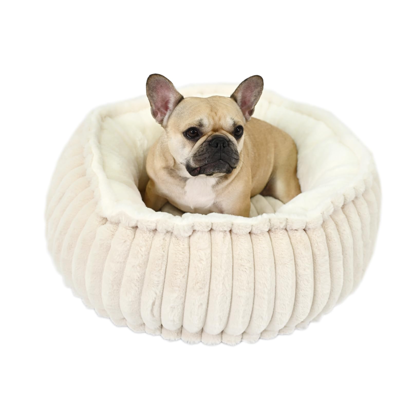 Amazon | 犬用 ペットベッド クッション 丸型 ドーナツ型 ラビット