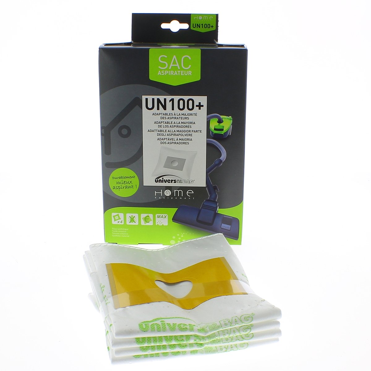 Lot De 4 Ou 10 Sacs à Poussière Réutilisables Pour Aspirateur Robot Ultenic MC1 - Compatibles Et Écolos