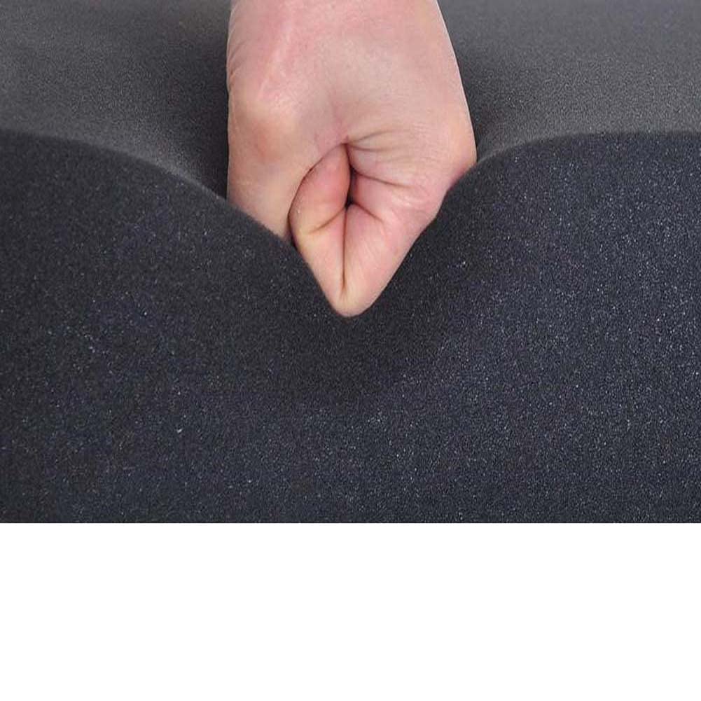 Relleno de espuma extra grueso de 10 cm para tapicería de espuma de alta densidad para banco, sillas, taburetes, asiento de espuma viscoelástica de repuesto, relleno de espuma para comedor,