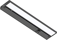 Vista 16 de LAGOM Luz Halo para debajo del gabinete, LED regulable con cableado de 22 pulgadas, 2700 K/4000 K/5000 K, cable de alimentación se vende por Blanco