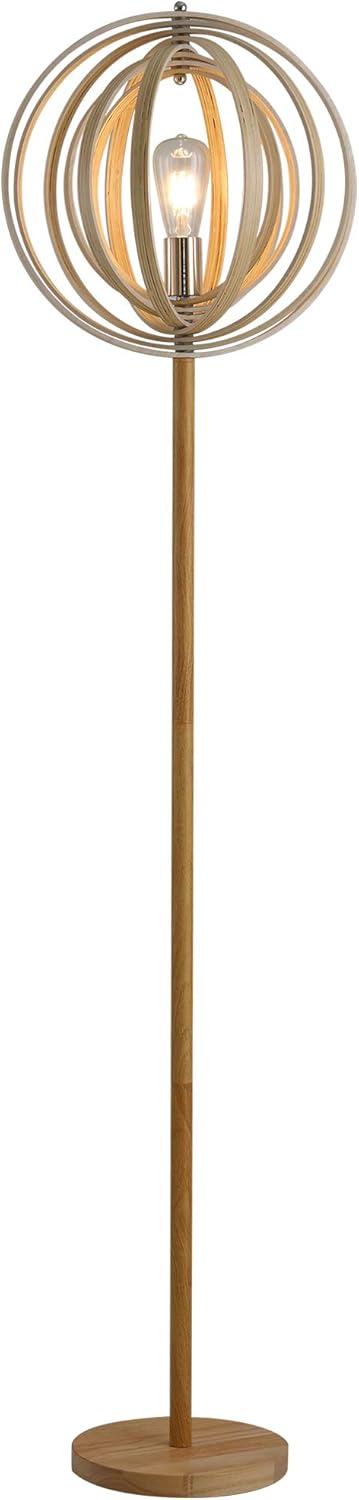 Lampada da terra con lampada da terra orientabile