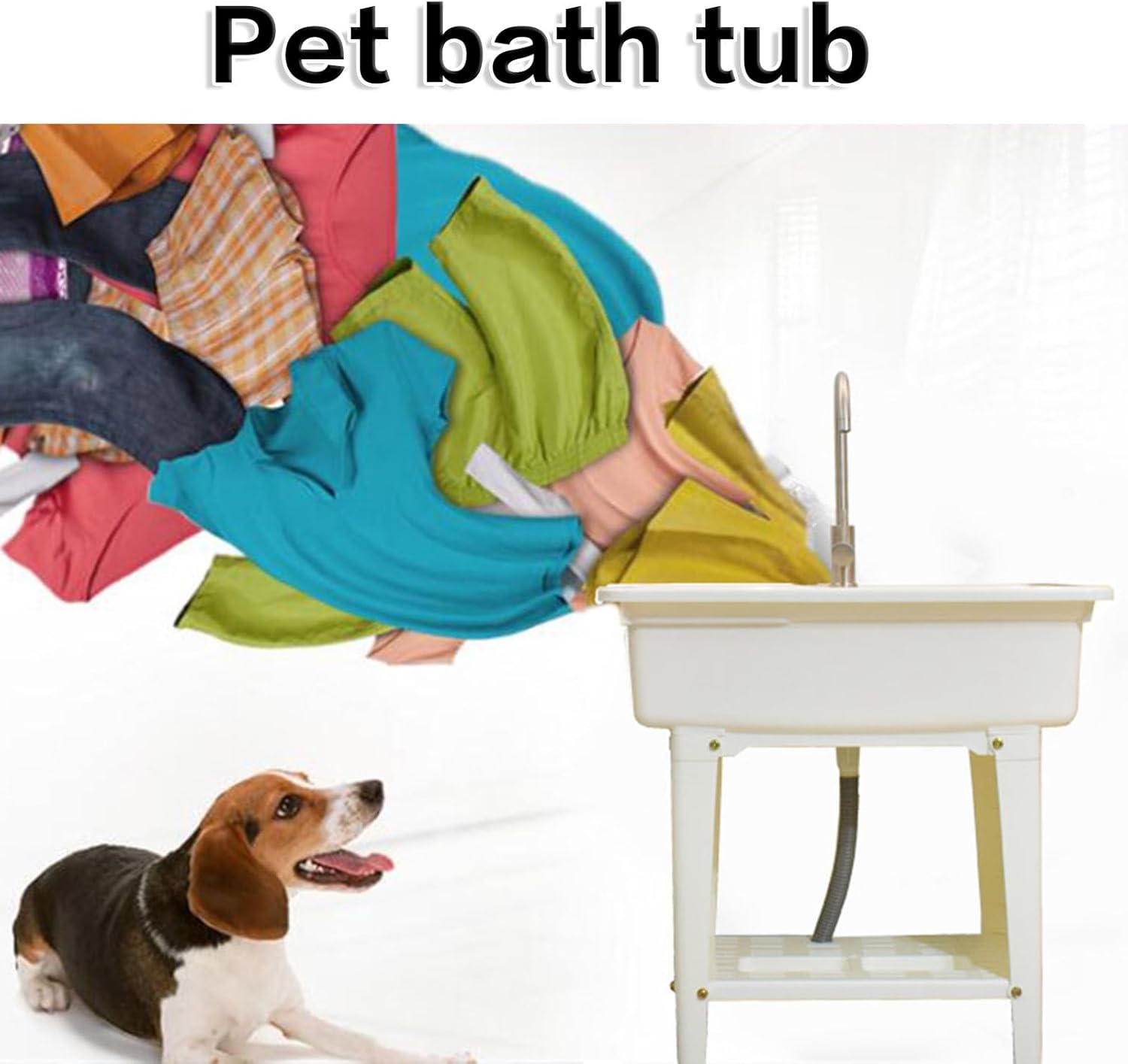 Laundry Sink Dog Bath In Garage Stainless Steel Large Utility Sink