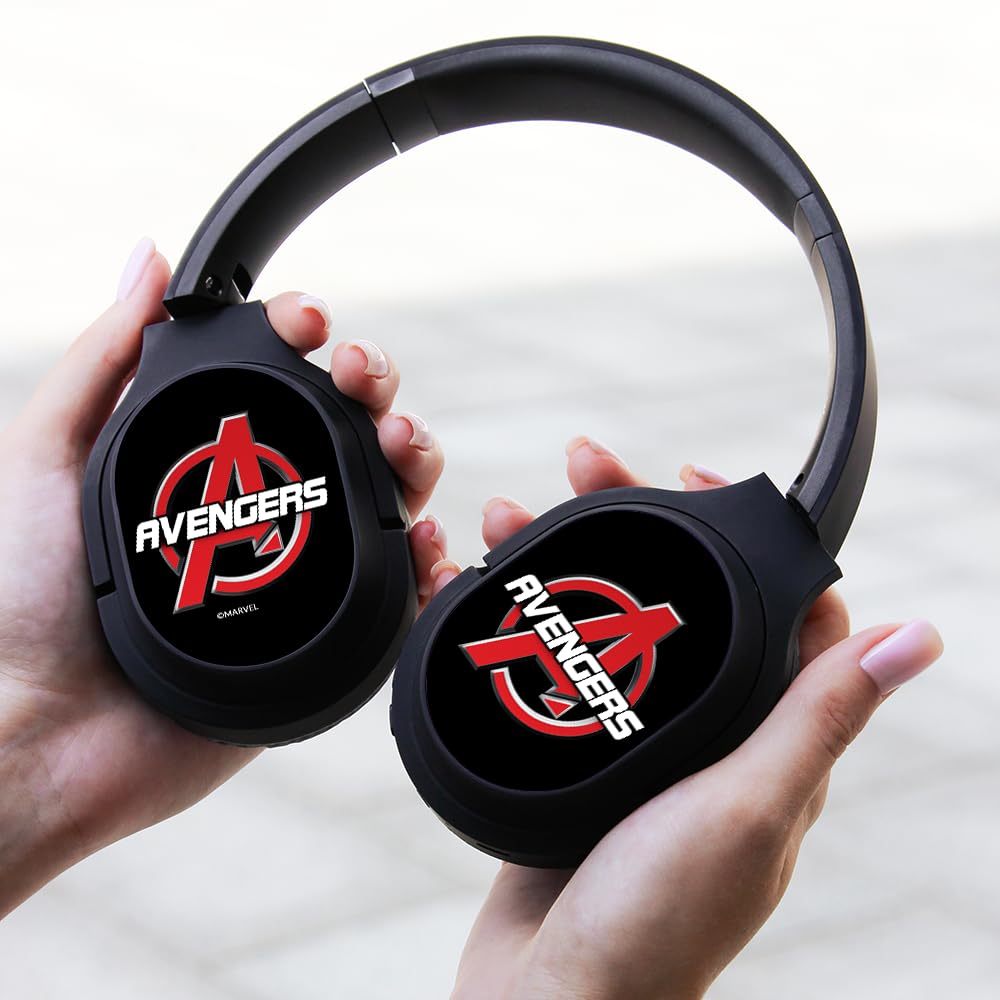 ERT GROUP Avengers 003 Marvel Zestaw słuchawkowy Bluetooth 5.0 z mikrofonem i gniazdem na kartę microSD