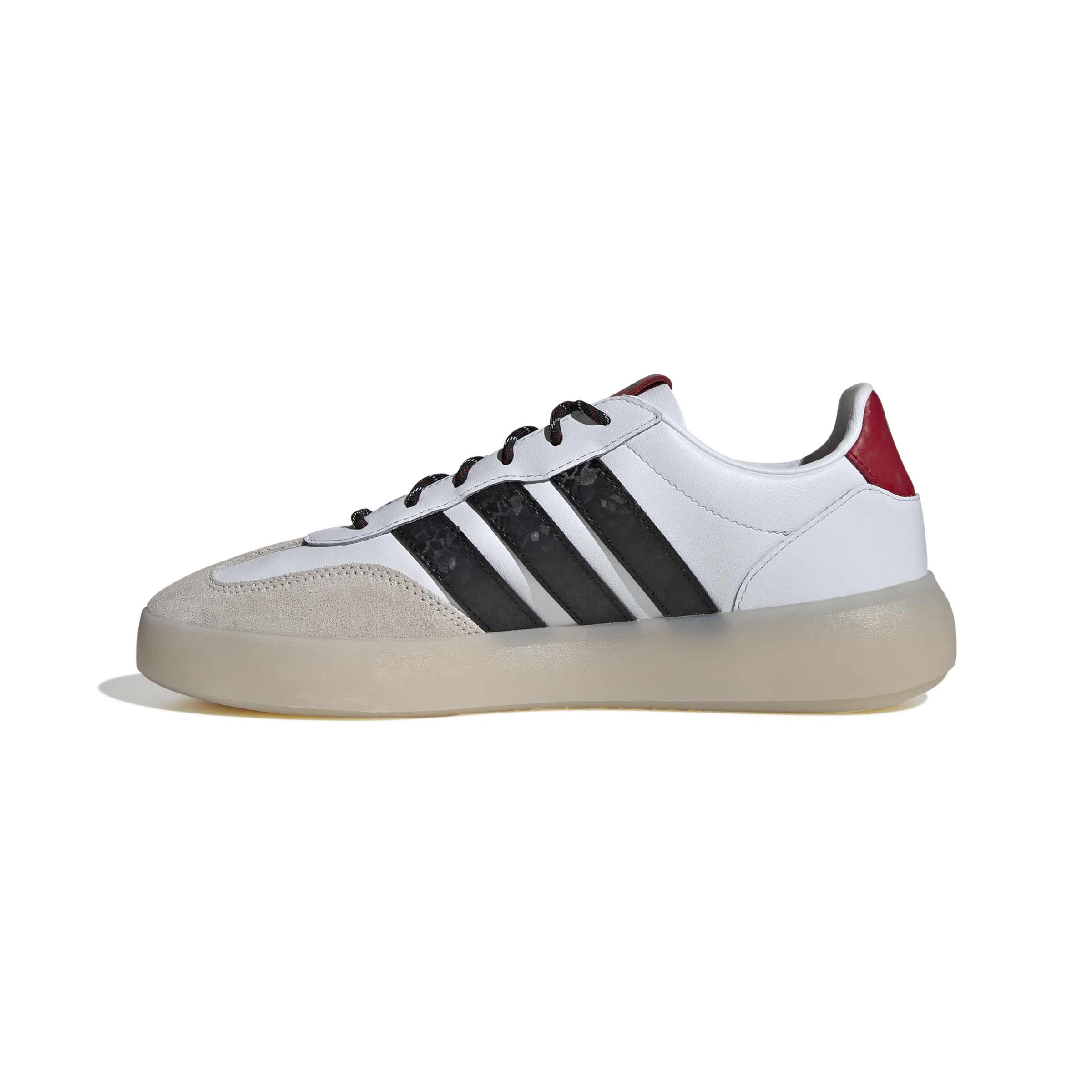 adidas Men's NCAA Team Barreda Decode, White/Black/Team Power Red/Texas Tech University, 14