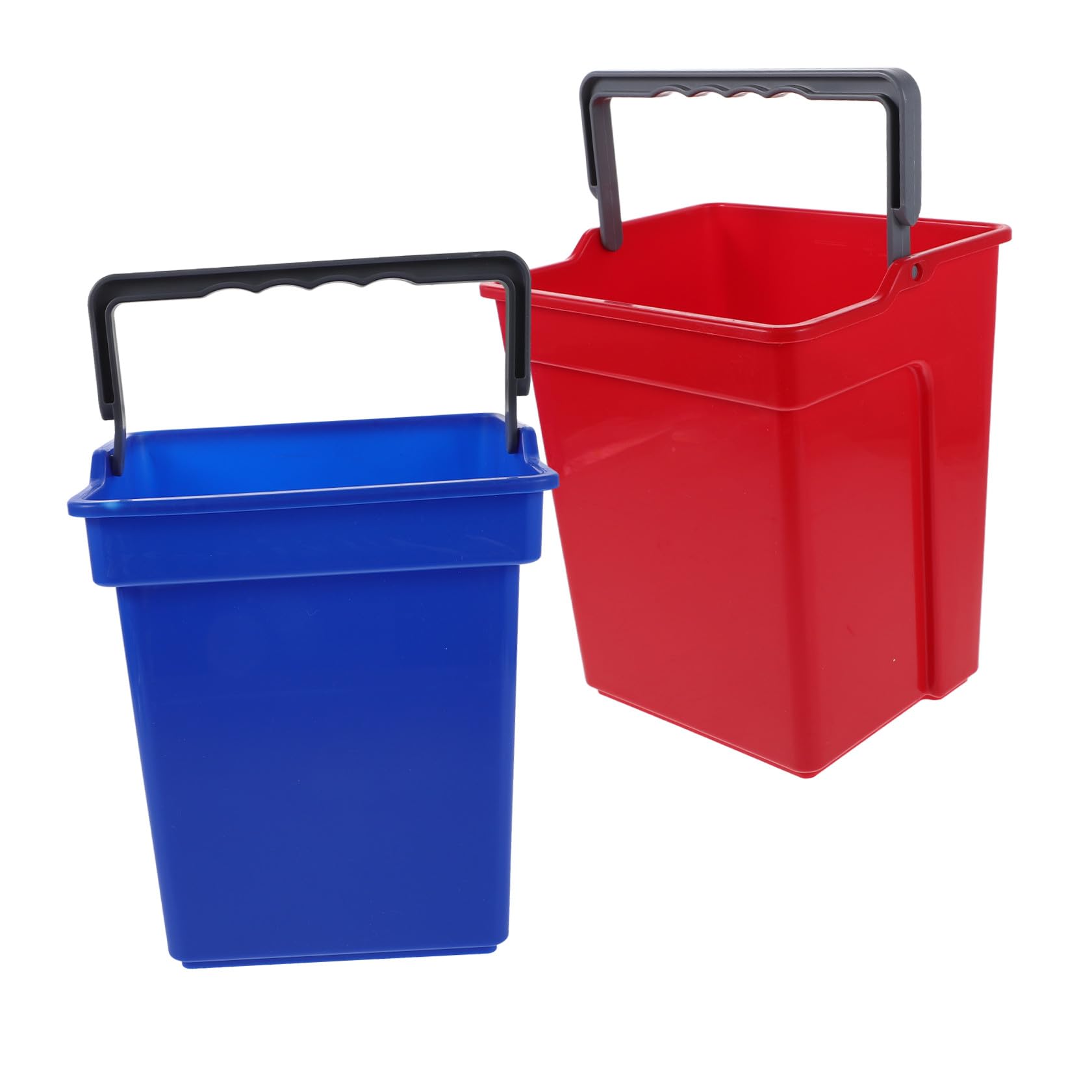 Seaux et Installation Rapide Multifonctionnels avec Poignée en Plastique 2pcs Conception Moderne Nettoyage Professionnel et Domestique