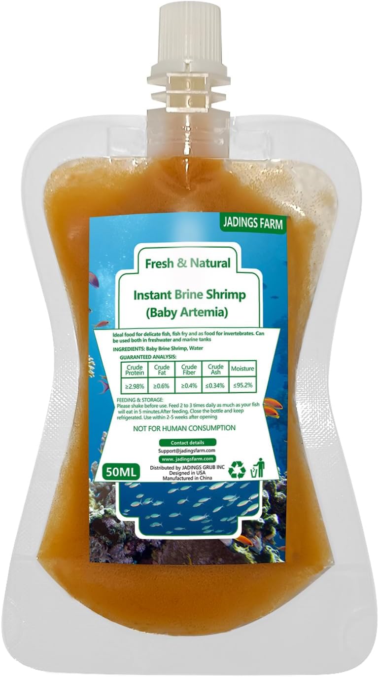 Brine Shrimp Fish Food, Ready to Use Aquarium Fish Jamaica Ubuy